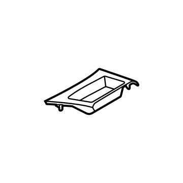 Lincoln MA1Z-58044E84-AB Foam Pad - Energy Absorbing