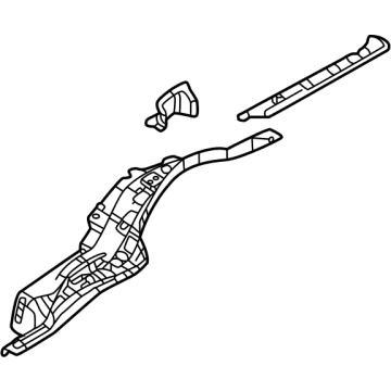 Ford DG1Z-5410124-A Member Assembly - Floor Side