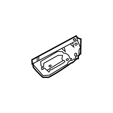 Ford 8G1Z-5411250-A Extension - Rear Floor Panel - Side
