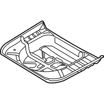 Ford 8A5Z-5411215-BA Pan Assembly - Floor - Rear