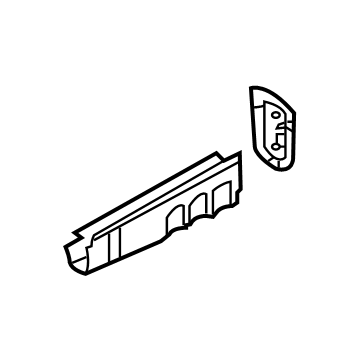 Ford 5G1Z-17A750-AA Bracket - Bumper Mounting