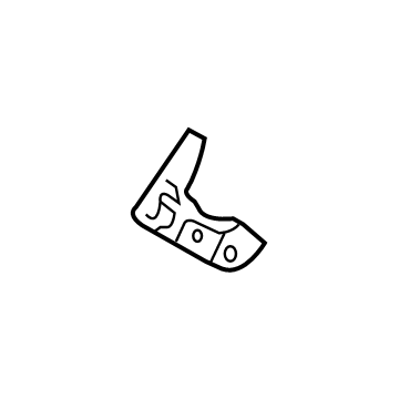 Ford 5G1Z-5461216-AA Bracket - Seat Belt Retainer