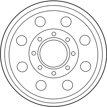 Ford Excursion Spare Wheel - 2C3Z-1007-AA