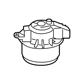 Ford BK3Z-19805-C Fan And Motor Assembly