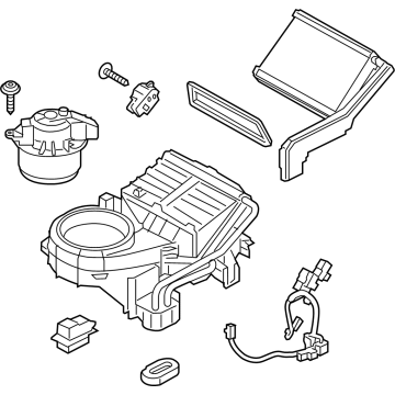 Ford BK3Z-18K463-L Heater Assembly