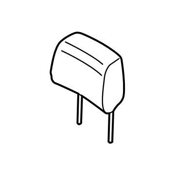 Ford RL3Z-96611A08-A Headrest Pad