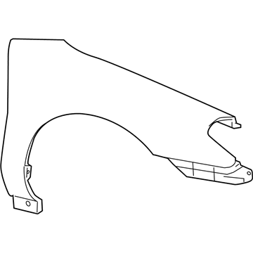 Mercury YF4Z-16006-BA Fender Assembly - Front