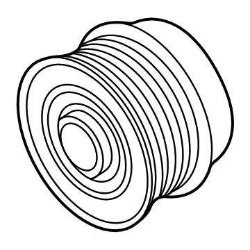 Ford NL3Z-10344-A Pulley