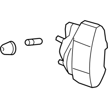 Ford AL8Z-2B120-A Caliper Assembly - Brake - Less Pad