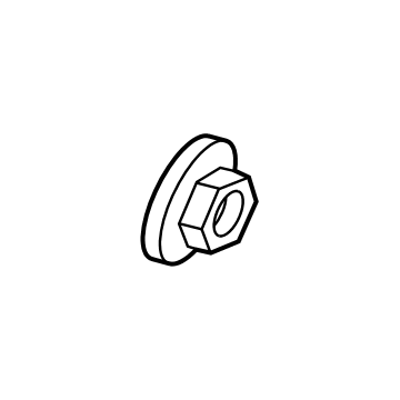 Ford -W705967-S440 Nut - Hex.