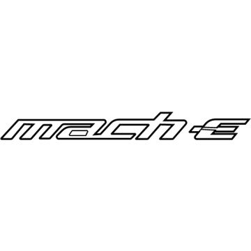 Ford LJ8Z-16720-A Name Plate