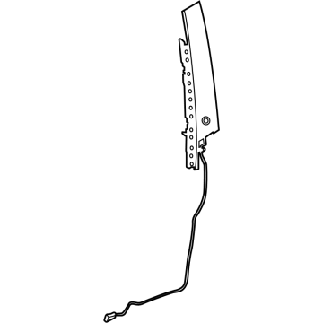 Ford LJ8Z-5820554-BC Molding - Door Outside