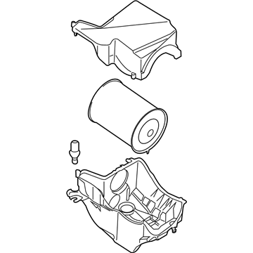 Lincoln CV6Z-9600-F Cleaner Assembly - Air