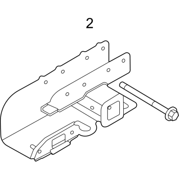 Ford MB3Z-19D520-K Kit - Trailer Hitch Bar
