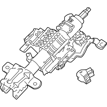 Ford PL3Z-3C529-F Column Assembly - Steering