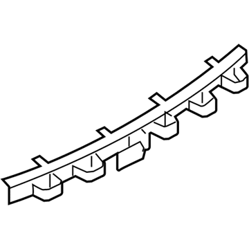 Ford CP9Z-17D942-A Bracket - Bonnet Bumper Support