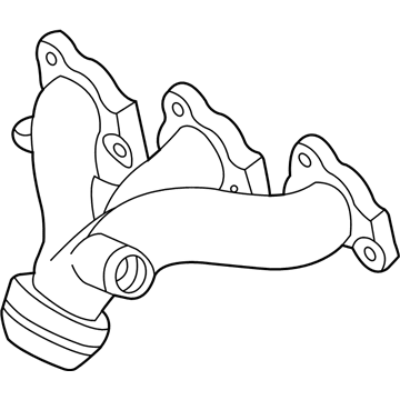Mercury 5F2Z-9430-B Manifold Assembly - Exhaust