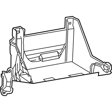 Lincoln XW4Z-10732-AA Support - Battery Trim