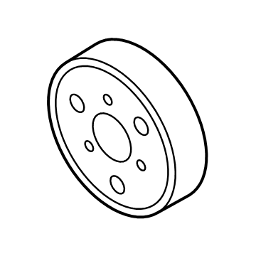 Ford HJ5Z-8509-A Pulley - Water Pump