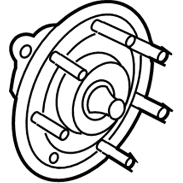 Ford G2MZ-1104-R Hub Assembly - Wheel