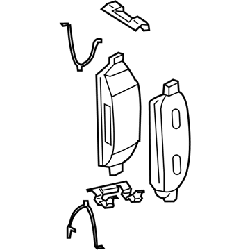 Lincoln 4U2Z-2V001-CA Pad