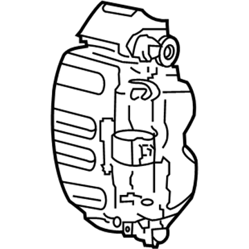 Lincoln 7L3Z-2B120-A Caliper Assembly - Brake