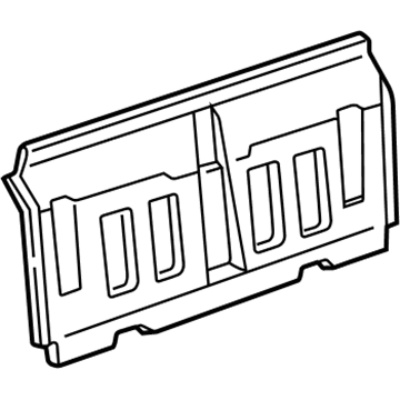 Ford F85Z-1540300-A Panel - Back