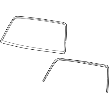 Lincoln F8VZ-5442430-AA Moulding