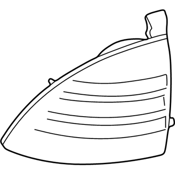 Lincoln 3W4Z-13405-BA Lamp Assembly - Rear