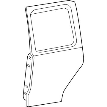 Ford F75Z-7824630-AA Door Assembly - Rear - Left