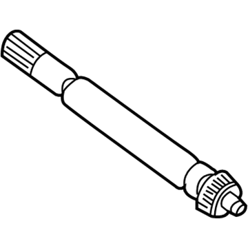 Ford 1L2Z-3219-AA Shaft - Front Axle