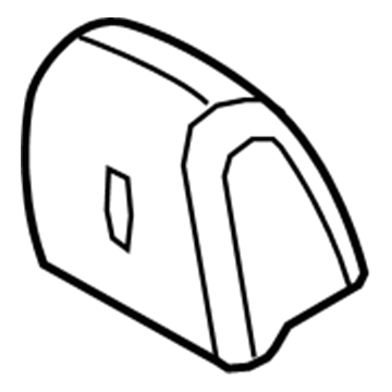 Lincoln 8A5Z-54610A62-BA Cover Assembly - Headrest Pad