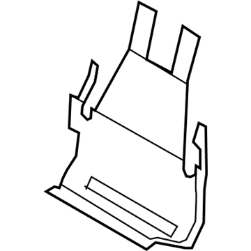 Lincoln 8A5Z-54644K63-AA Cover - Seat Track