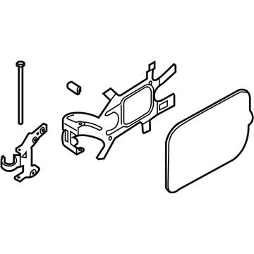 Ford BC3Z-99405A26-A Door - Fuel Tank Filler Access