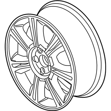 Mercury 8T5Z-1007-A Wheel Assembly