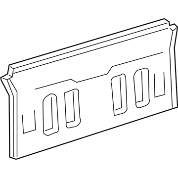 Ford F85Z-1540300-A Panel - Back