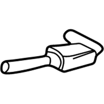 Lincoln Town Car Air Intake Hose - YW1Z-9H308-AA