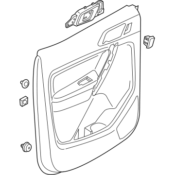 Ford KB3Z-2627406-BA Panel Assembly - Door Trim