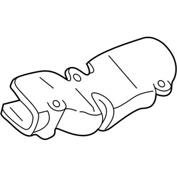 Lincoln LS Exhaust Heat Shield - XW4Z-9A462-AB