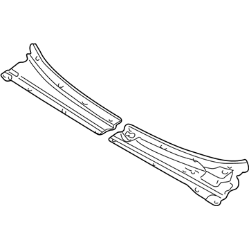 Mercury YL8Z-78022A68-AAA Grille - Cowl Top