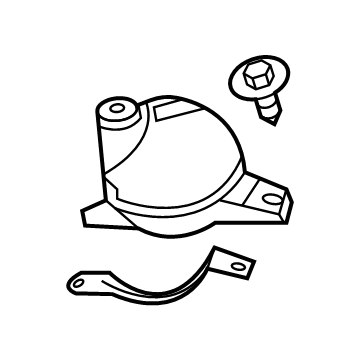 Ford KK2Z-8A080-D Tank Assembly - Radiator Overflow