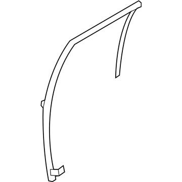 Ford 8L1Z-7825766-AB Run Assembly - Glass