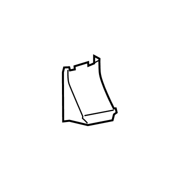 Ford BK3Z-61243W12-BA Pillar Assembly - Center B Pillar