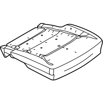Ford PC3Z-15632A22-B Seat Cushion Pad