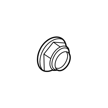 Ford KB3Z-3B477-A Retainer - Nut