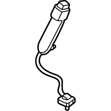 Ford 2L1Z-7861202-AAB Seat Belt Assembly