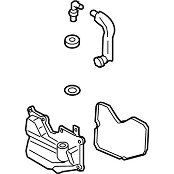 Ford 8S4Z-6A785-B Separator Assembly - Oil