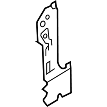 Ford YS4Z-5402038-AA Reinforcement - A