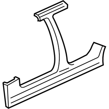 Ford YS4Z-74211A10-BA Panel - B Pillar