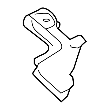 Ford BK3Z-99611B90-AA Bezel - Seat Belt Guide Bracket